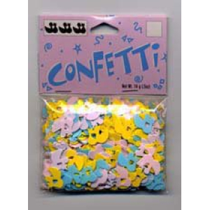 Vaessen Creative • Confetti eendjes 14 gr. Pastel (1630-74)
